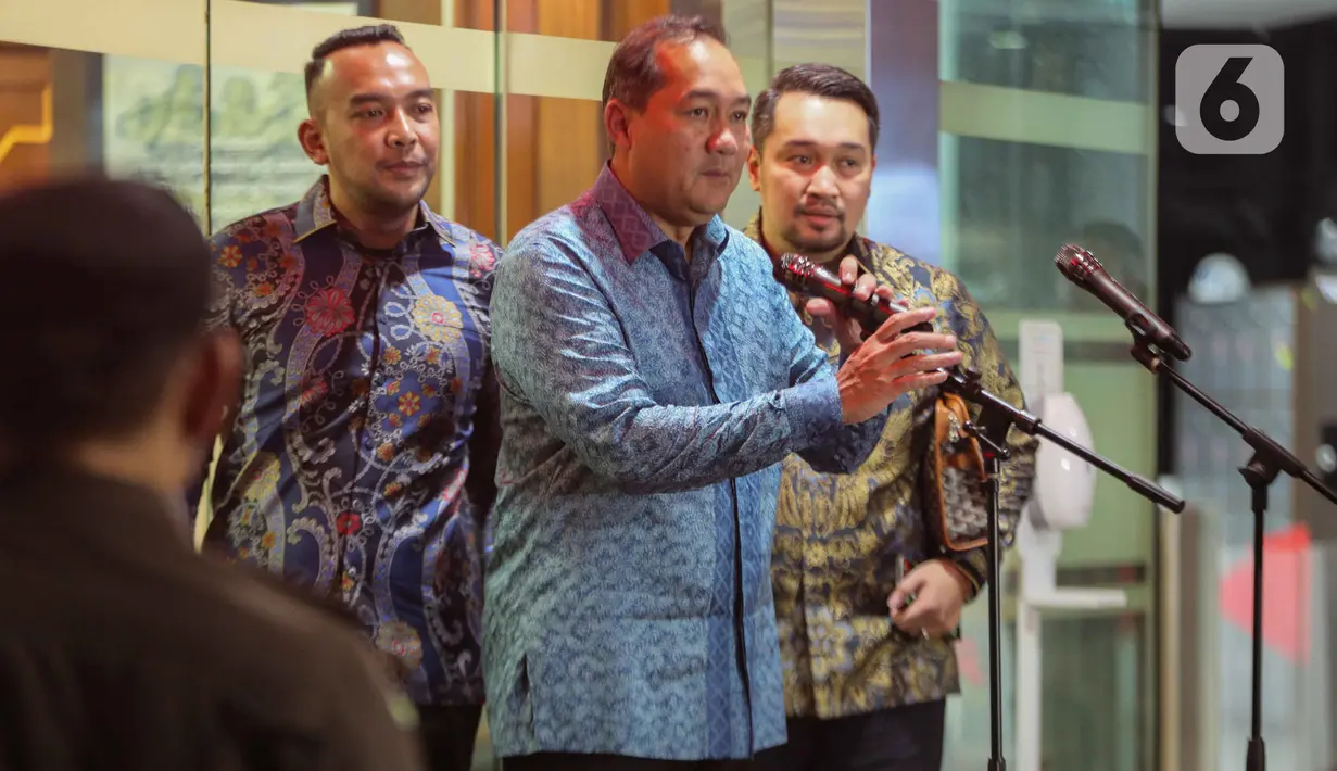 Kejagung kembali memeriksa Muhammad Lutfi terkait kasus mafia minyak goreng, dalam hal ini pemberian fasilitas ekspor Crude Palm Oil (CPO) dan turunannya pada industri kelapa sawit periode Januari 2022 sampai dengan April 2022. (Liputan6.com/Faizal Fanani)