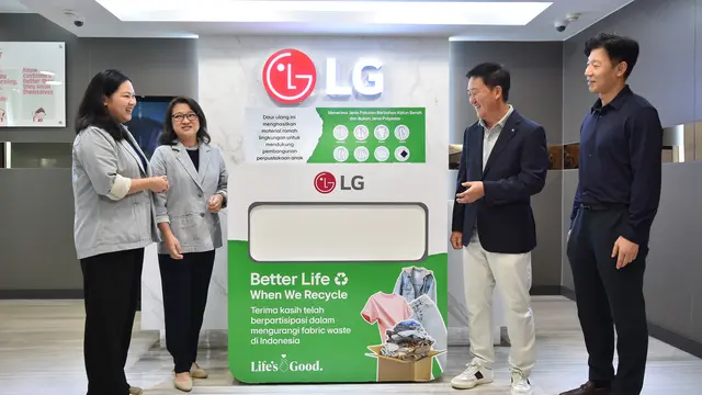 Kurangi Fabric Waste, LG Ajak Masyarakat Daur Ulang Pakaian Bekas Jadi Lebih Bermanfaat