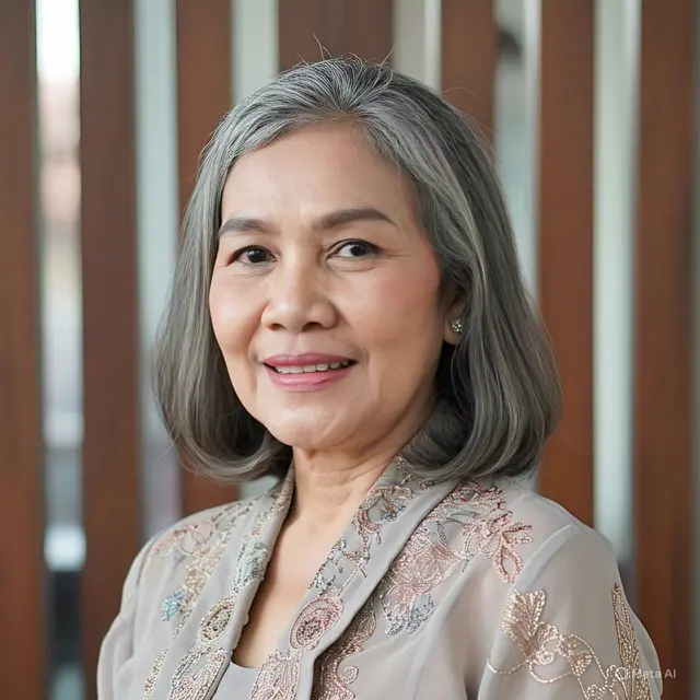 9 Model Rambut Pendek Segi Rata untuk Rambut Tipis Usia 50 Tahun ke ...