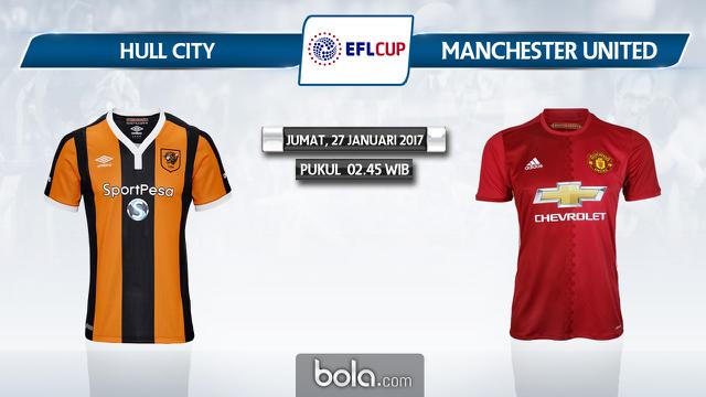 Piala Liga Inggris_Hull City Vs Manchester United (Bola.com/Adreanus Titus)