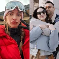 Lihat di sini beberapa potret pilihan outfit artis liburan ke negara bersalju.