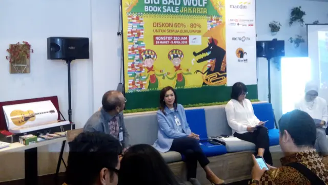Tumbuhkan Minat Baca, The Big Bad Wolf 2018 Siapkan 5,5 Juta Buku