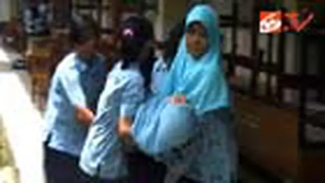 Puluhan Siswa SMAN 1 Klaten Pingsan