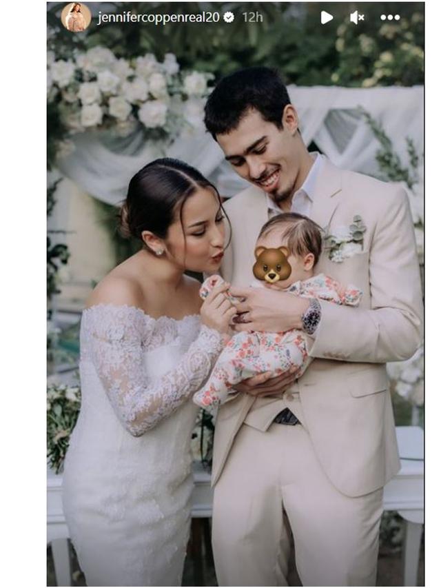 8 Momen Pernikahan Jennifer Coppen dan Dali Wassink, Berlangsung Secara Islam