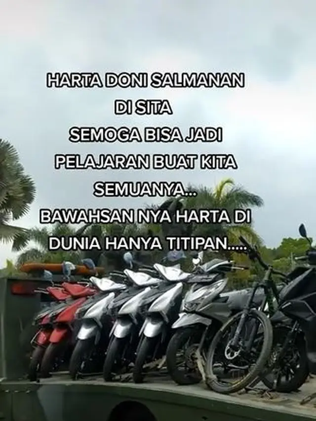 Viral, Ini 6 Momen Mobil Porsche dan Moge Doni Salmanan Disita Polisi
