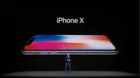 CEO Apple, Tim Cook saat peluncuran iPhone X, Rabu (13/9/2017). (Doc: Istimewa)