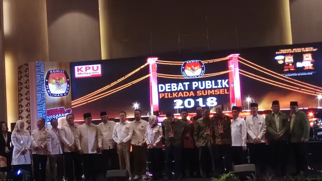 Cawagub Mawardi Yahya Memilih Bungkam Saat Debat Pilkada Sumsel