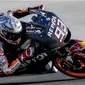 Pebalap Repsol Honda, Marc Marquezm menjadi yang tercepat pada tes MotoGP 2018 hari kedua di Sirkuit Ricardo Tormo, Valencia, Rabu (15/11/2017). (dok. MotoGP)