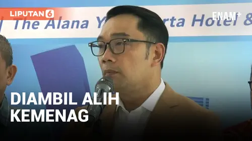 VIDEO: Ridwan Kamil Sebut Ribuan Santri Ponpes Al Zaytun Diambil Alih Kemenag