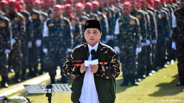 Presiden Jokowi Bersama Iriana Hadiri 1 Abad NU di Sidoarjo
