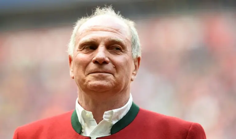 Presiden Bayern Munchen, Uli Hoeness. (AFP/Christof Stache)