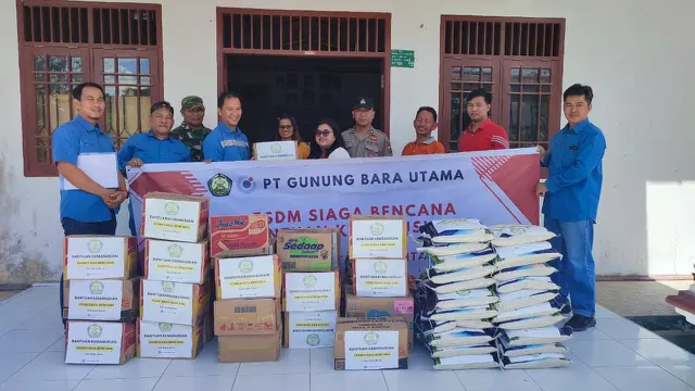 Bantuan Kebutuhan Pokok ke Warga Terdampak Banjir di 4 Kecamatan Kutai Barat