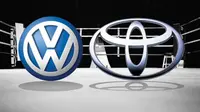Toyota berhasil `mengkudeta` Volkswagen (VW) sebagai pabrikan otomotif terlaris di dunia September lalu.