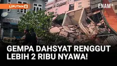 Korban tewas akibat gempa dahsyat bermagnitudo 7,9 di Myanmar pada Jumat (28/3) terus bertambah, mencapai 2.056 jiwa, sementara 3.900 orang terluka dan 270 lainnya masih hilang.