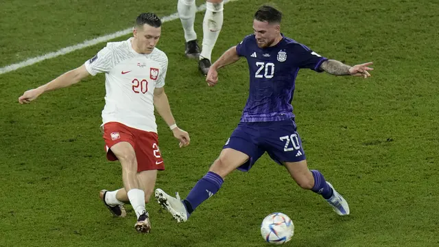 Aksi Alexis Mac Allister Saat Selamatkan Argentina Lolos ke Babak 16 Besar Piala Dunia 2022