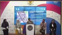 Menparekraf Sandiaga Uno di Weekly Press Briefing, 19 September 2022. (Liputan6.com/Henry)