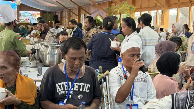 warga disabilitas hadir dalam open house di Istana Negara