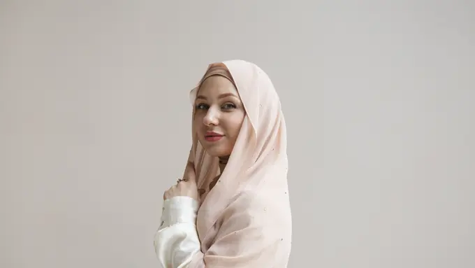 Tutorial Hijab Pashmina