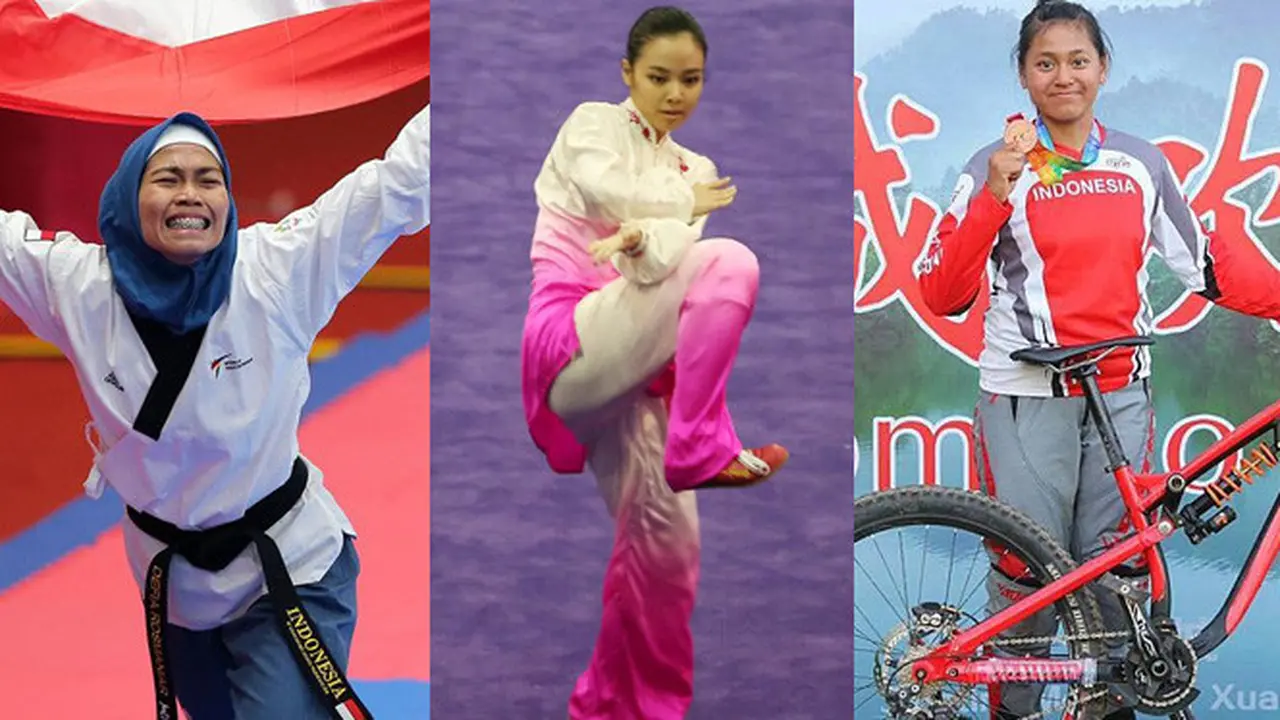 Highlight Pertandingan Tiga Atlet Wanita Indonesia Meraih Medali Emas Asian Games 2018