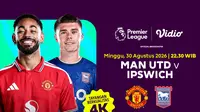 Manchester United vs Ipswich Town: Ujian Melawan Tim Promosi dengan Tayangan 4K di Vidio