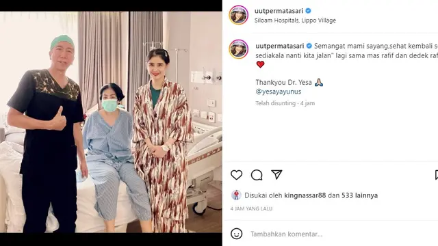 Uut Permatasari (Foto: Instagram/@uutpermatasari)