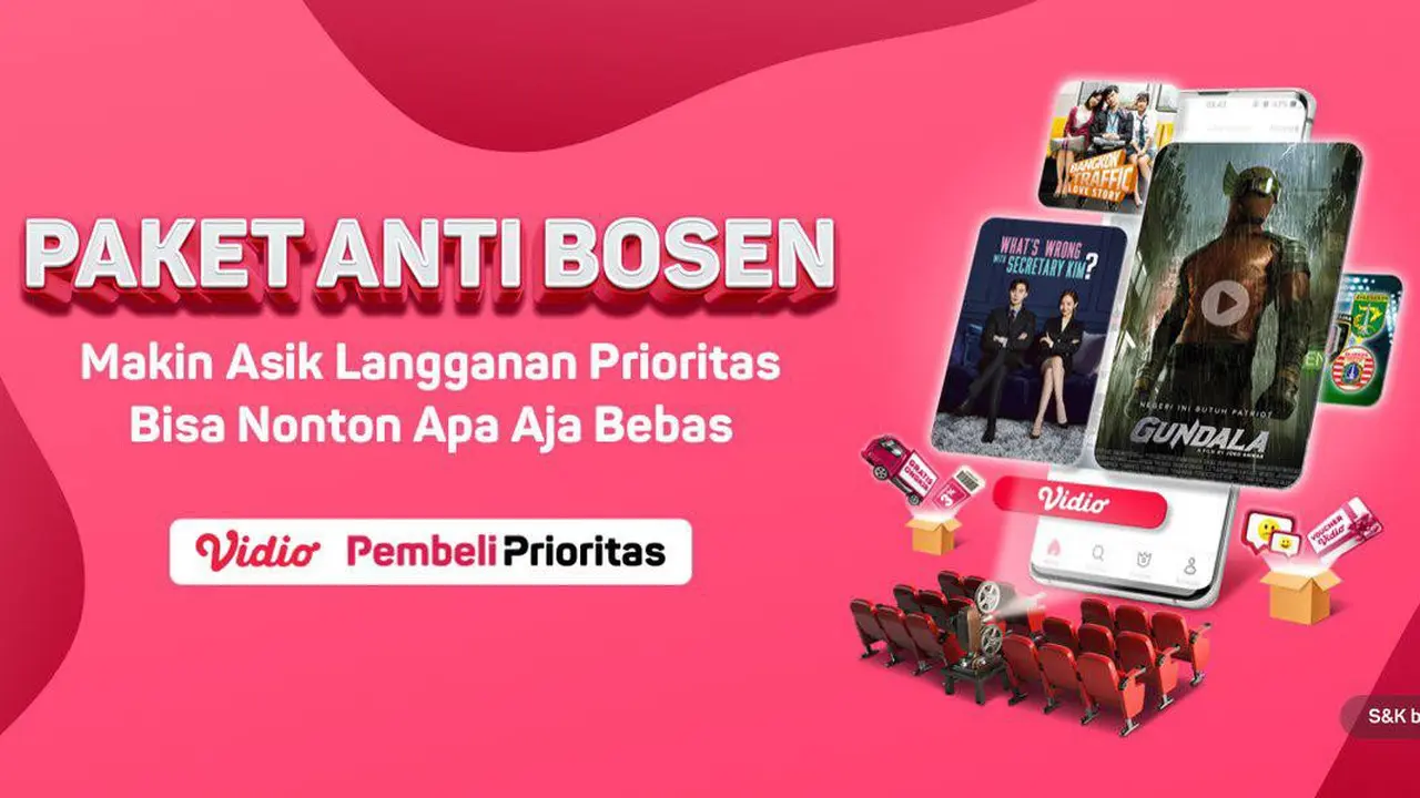 Mau Nonton Liga 1 Gak Pakai Ribet? Aktifkan Paket Anti Bosen Dari Vidio dan Nikmati Bonusnya! sumberfoto: Vidio