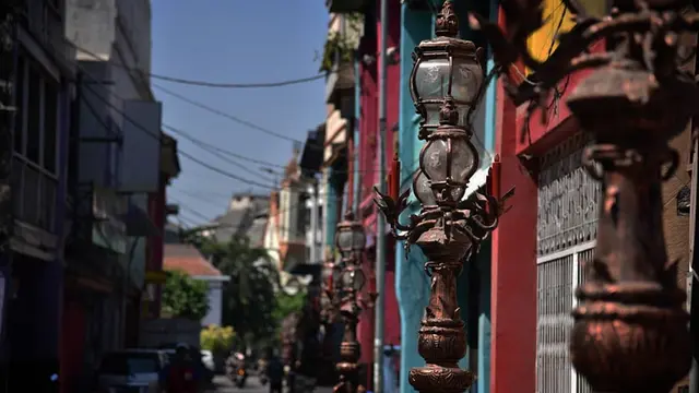 Jalan Panggung Kawasan Kota Tua di Surabaya
