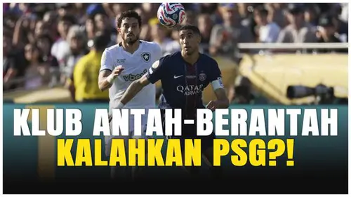  Momen Botafogo Kalahkan Juara Liga Champions, PSG di Piala Dunia Antarklub 2025