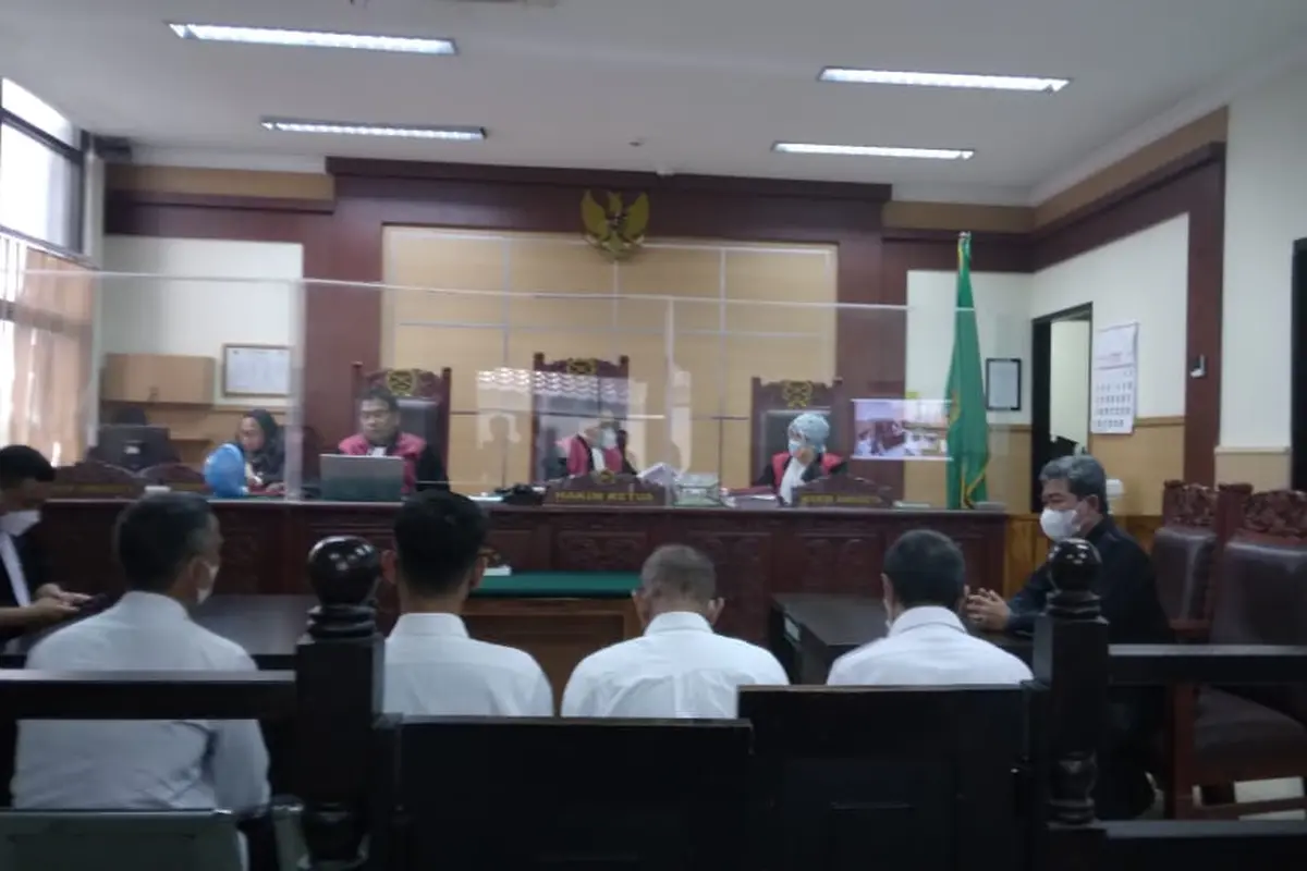 Empat terdakwa kebakaran Lapas Tangerang divonis hukuman penjara 1 tahun 6 bulan dan 1 tahun 4 bulan