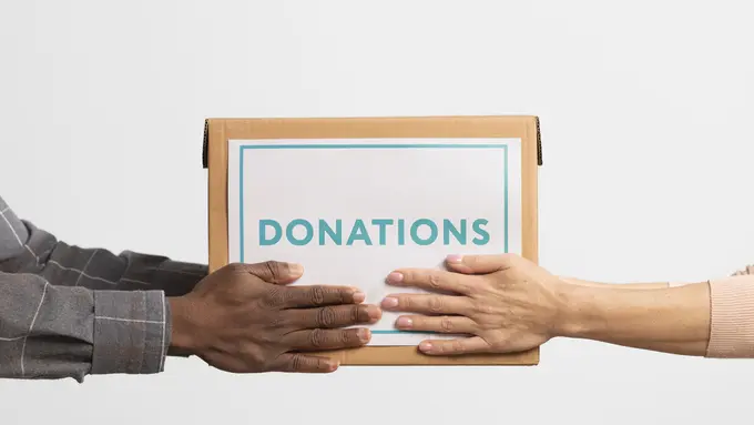 Ilustrasi donasi, sedekah