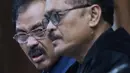 Terdakwa penerimaan gratifikasi dari berbagai pihak selama menjabat sebagai Gubernur Kepulauan Riau pada kurun waktu 2016-2019, Nurdin Basirun saat menjalani sidang lanjutan Pengadilan Tipikor Jakarta, Kamis (19/12/2019). Sidang mendengar keterangan saksi-saksi. (Liputan6.com/Helmi Fithriansyah)