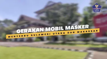 Sejumlah kota di Sulawesi diserbu gerakan mobil masker, diantaranya Manado, Tomohon dan Bitung. Ratusan ribu masker, hand sanitizer dan sabun batang dibagikan ke warga setempat.