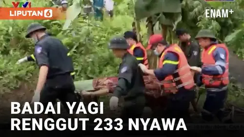 VIDEO: Badai Yagi Tewaskan 233 Orang, Vietnam Berduka di Tengah Upaya Penyelamatan