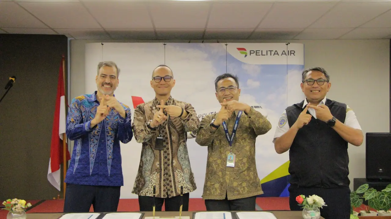 Pelita Air mendapatkan rekognisi dari NAVBLUE anak perusahaan Airbus yang bergerak dibidang navigasi.