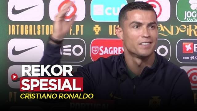 Berita video bintang Timnas Portugal, Cristiano Ronaldo, mengungkapkan bahwa dirinya siap untuk memecahkan rekor spesial, Rabu (22/3/2023).