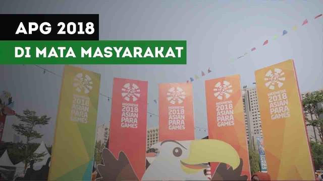 Salah satu penonton menilai Asian Para Games 2018 berhasil memberikan inspirasi untuk masyarakat.