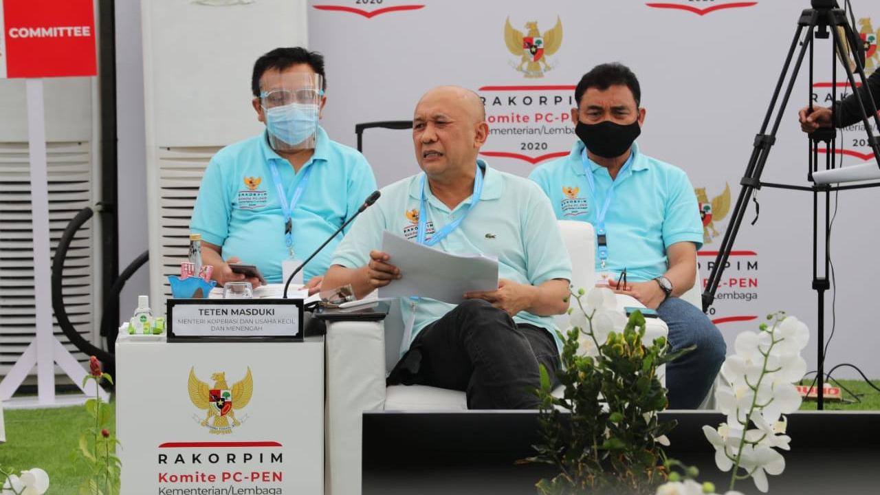 Menteri Koperasi dan UKM Teten Masduki mengatakan Realisasi penyaluran sejumlah program Pemulihan Ekonomi Nasional (PEN) sektor UMKM mengalami kemajuan.