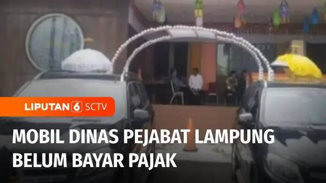 Setelah viral soal jalan rusak, pejabat Pemerintah Provinsi Lampung kini dikejutkan dengan pemberitaan pajak kendaraan dinas. Mobil Dinas Gubernur, Wakil Gubernur, Ketua DPRD, dan Walikota Bandar Lampung ternyata menunggak pajak, alias belum dibayark...