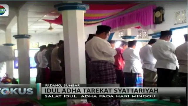 Jemaah aliran Tarekat Syattariyah memulai puasa ramadan dua hari lebih lama dari tanggal yang ditetapkan pemerintah.