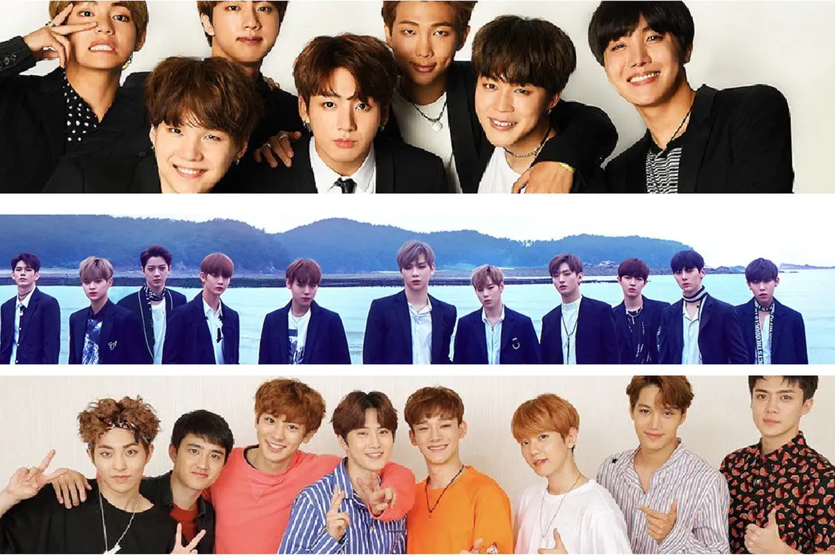 BTS, EXO, Wanna One