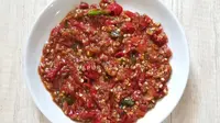 Resep sambal cung kediro khas Palembang. (dok. Cookpad @Dapursesma)