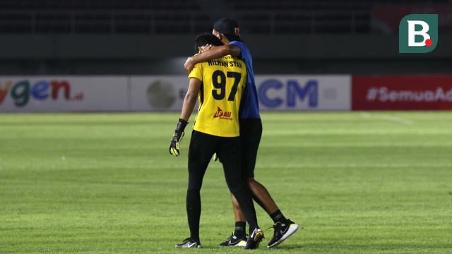 FOTO: Andritany Pahlawan Kemenangan Persija, Tapi Hilman Syah Lebih Banyak Gagalkan Tendangan Penalti
