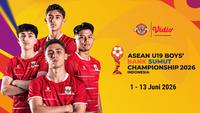 Saksikan turnamen ASEAN U19 Boys Championship 2026 hanya di Vidio. (doc. vidio)