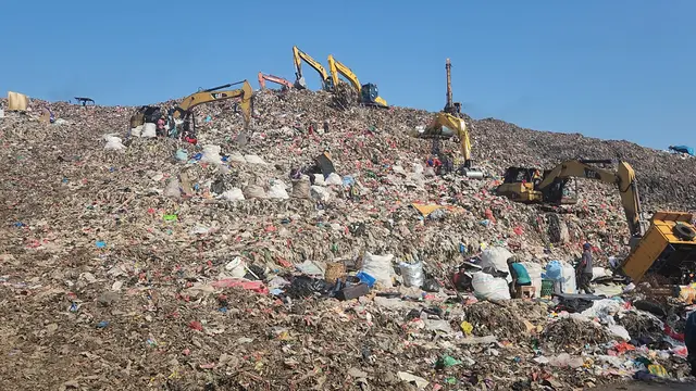 TPA Cipayung Depok. (Liputan6.com/Dicky Agung Prihanto)