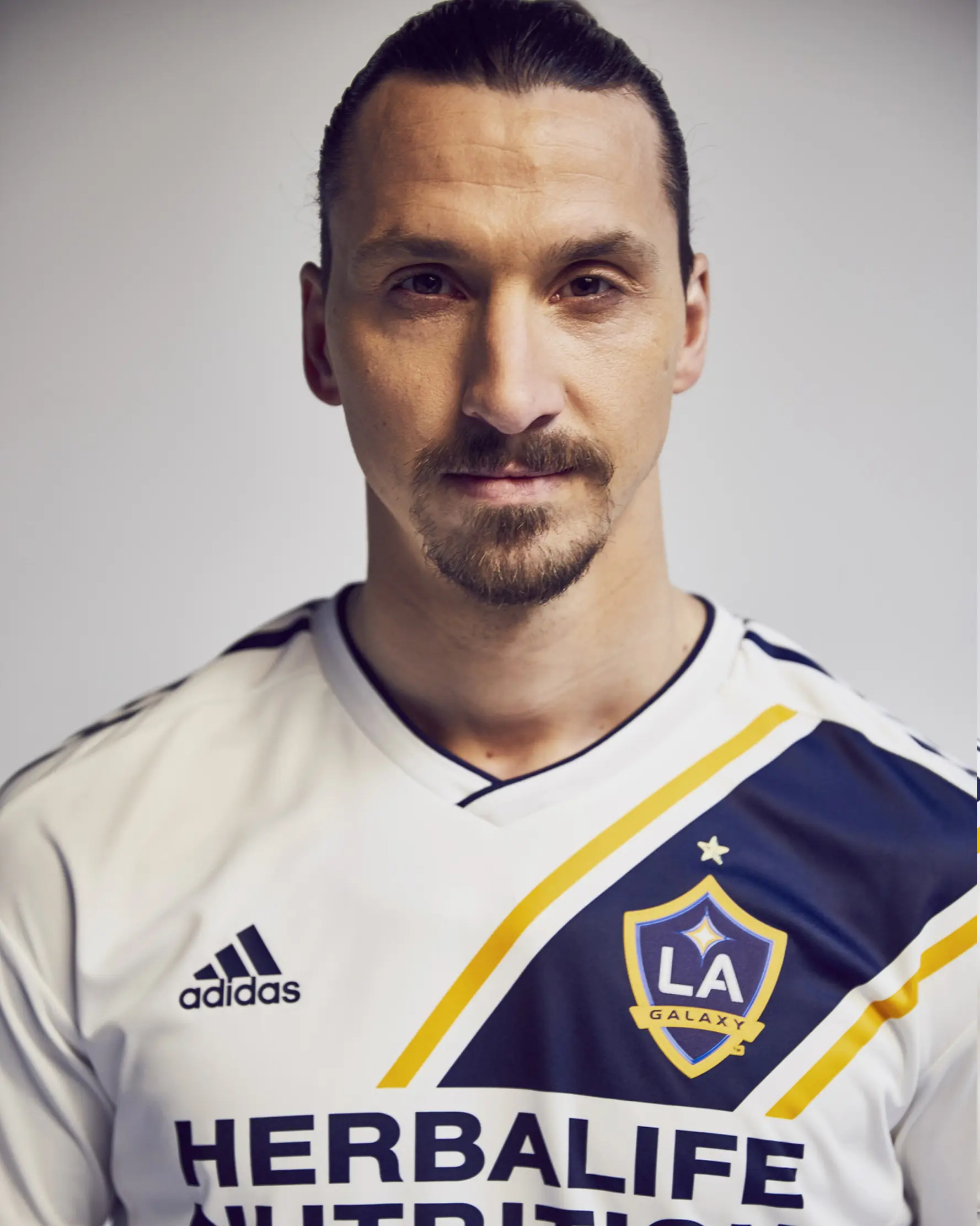 Penyerang baru LA Galaxy, Zlatan Ibrahimovic (Jon Shard/LA Galaxy via AP)
