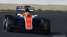 Catatan waktu Rio Haryanto lebih baik dibanding yang ditorehkan rekan setimnya, Pascal Wehrlein, pada hari pertama tesnya.