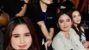 Tampak ketiga aktris cantik itu setia menunggu di backstage. Ketiga calon ipar itu juga menunjukkan kekompakan melalui pilihan pakaian yang kompak.  [@alghazali7/@elsyifa.moment/@mylastagram].