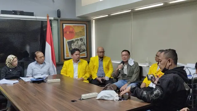 ILUNI FHUI menggelar konferensi pers perkara M Hasya Athalah Syahputra (HAS)