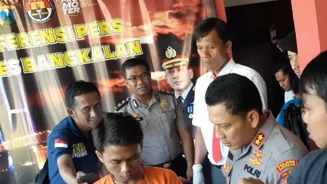 Tersangka  pemerkosaan bangkalan