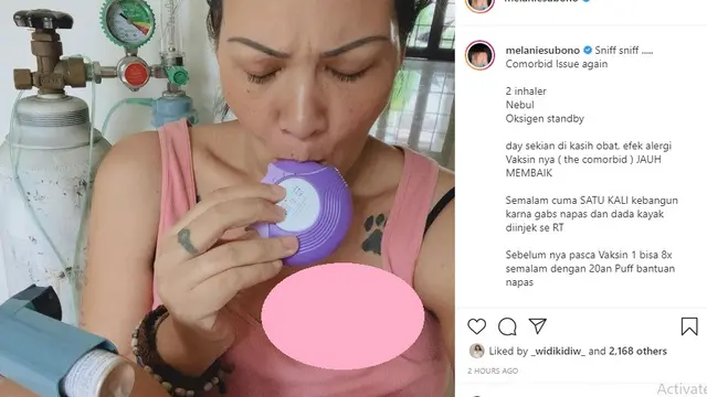Melanie Subono (Foto: Instagram/@melaniesubono)